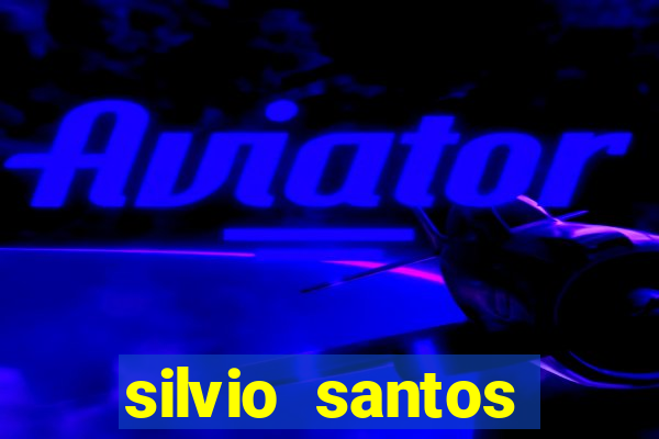 silvio santos altura e peso